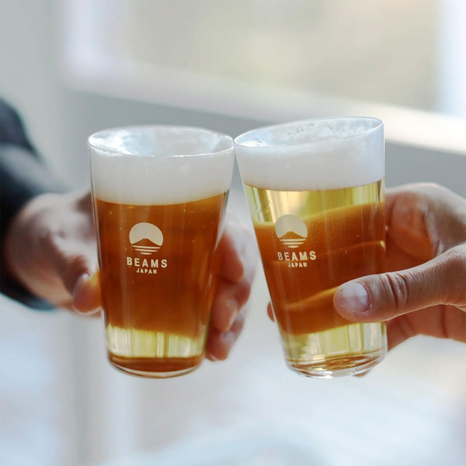 [BEAMS JAPAN] KANPAI GLASS SET OF 2 - Image 2