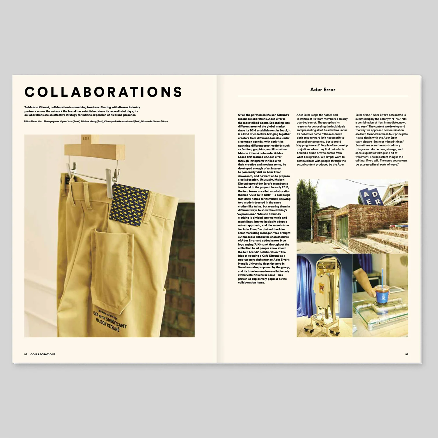 [MAGAZINE B] ISSUE#69 MAISON KITSUNE - Image 3