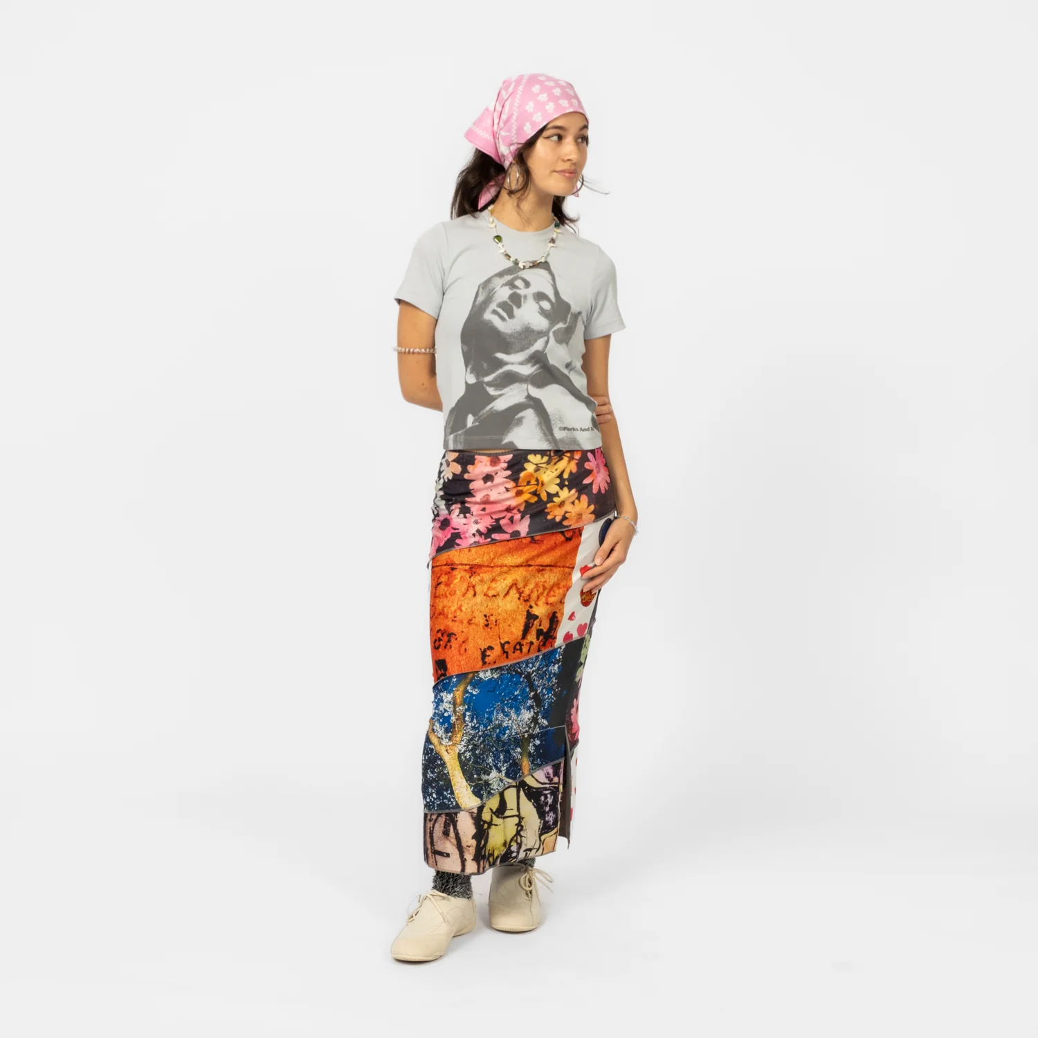 [PAM] PHOTO SPIRAL SKIRT JOSHUA GORDON - Image 5