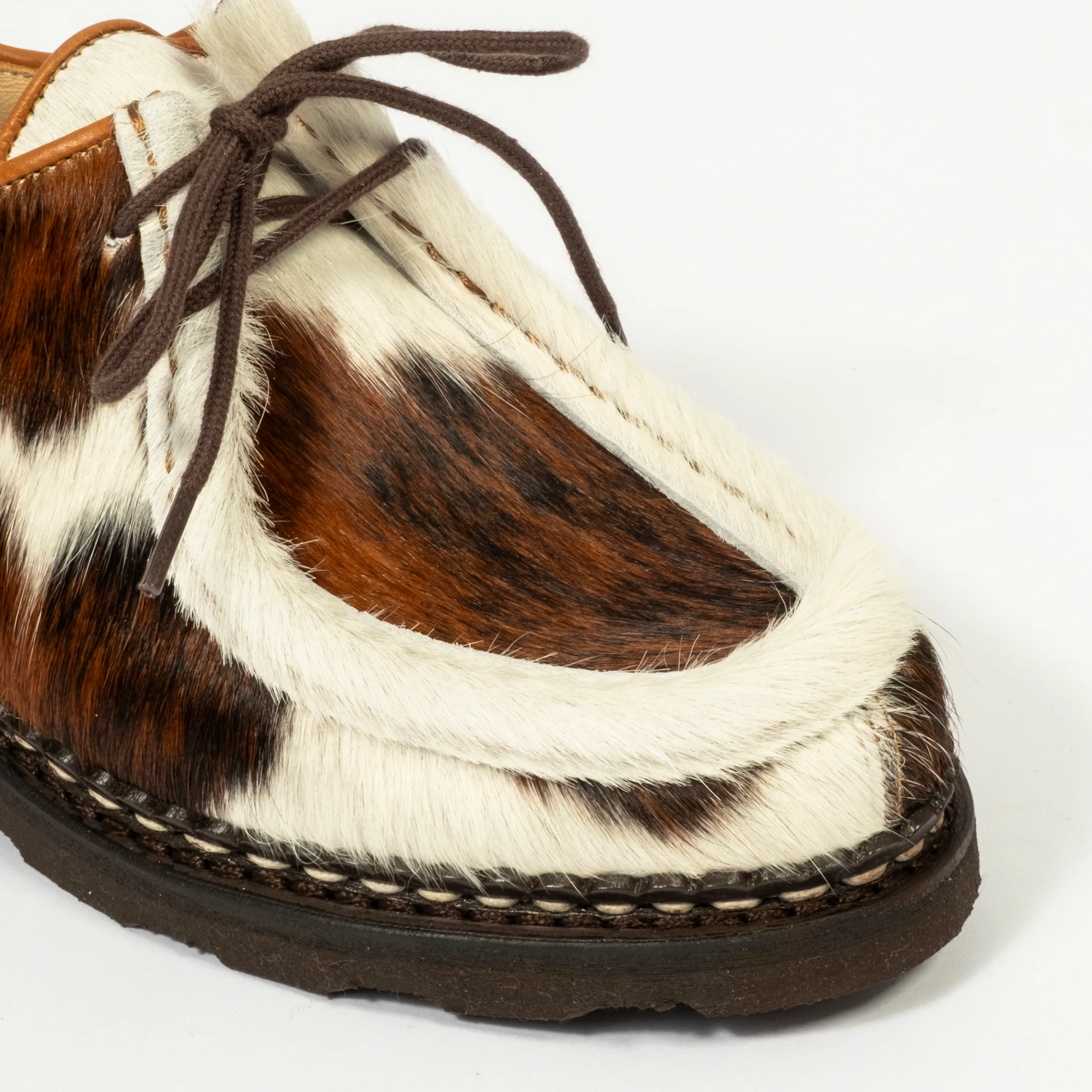 [PARABOOT] WOMEN MICHAEL/GRIFF MARRON-POILS VACHE - Image 4