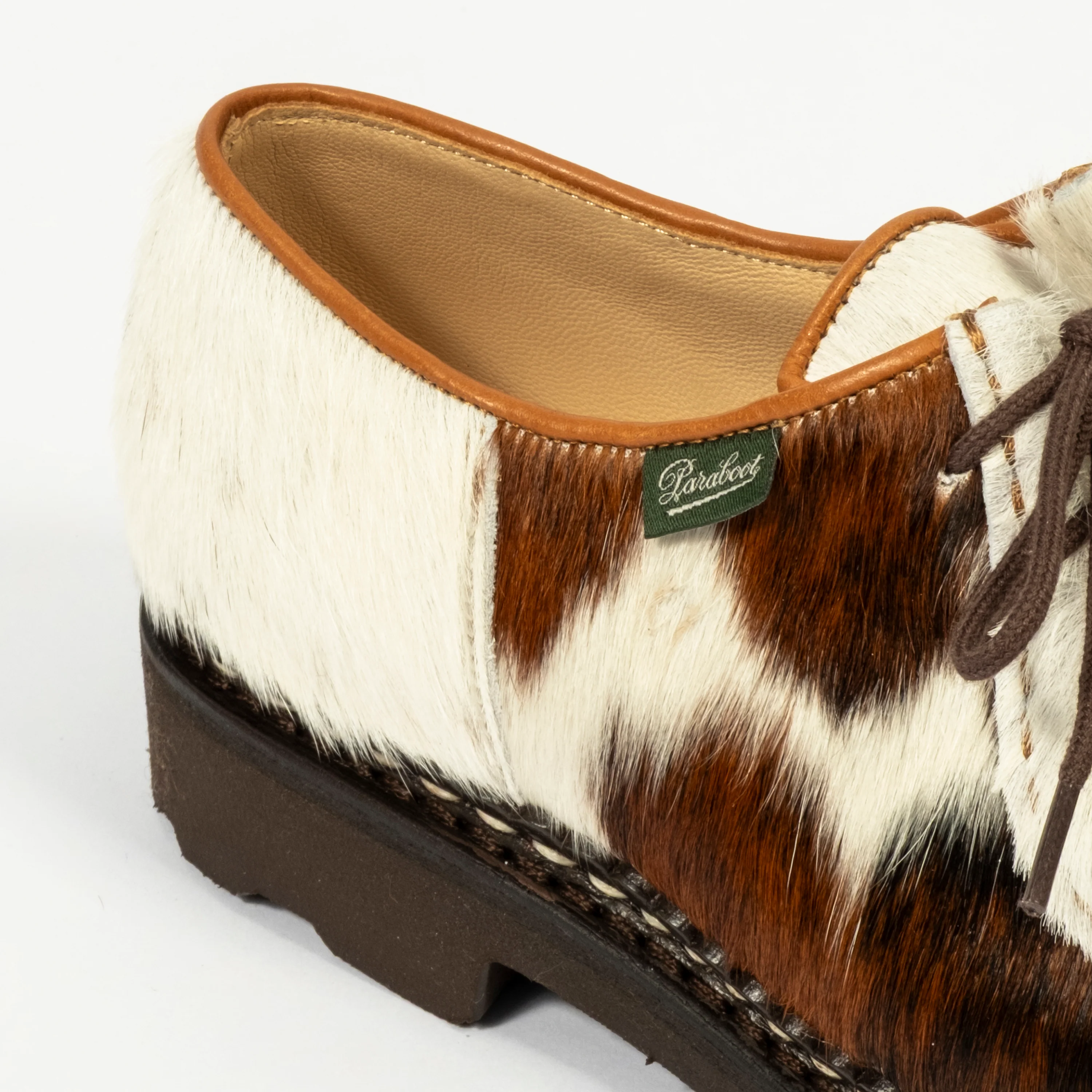 [PARABOOT] WOMEN MICHAEL/GRIFF MARRON-POILS VACHE - Image 5