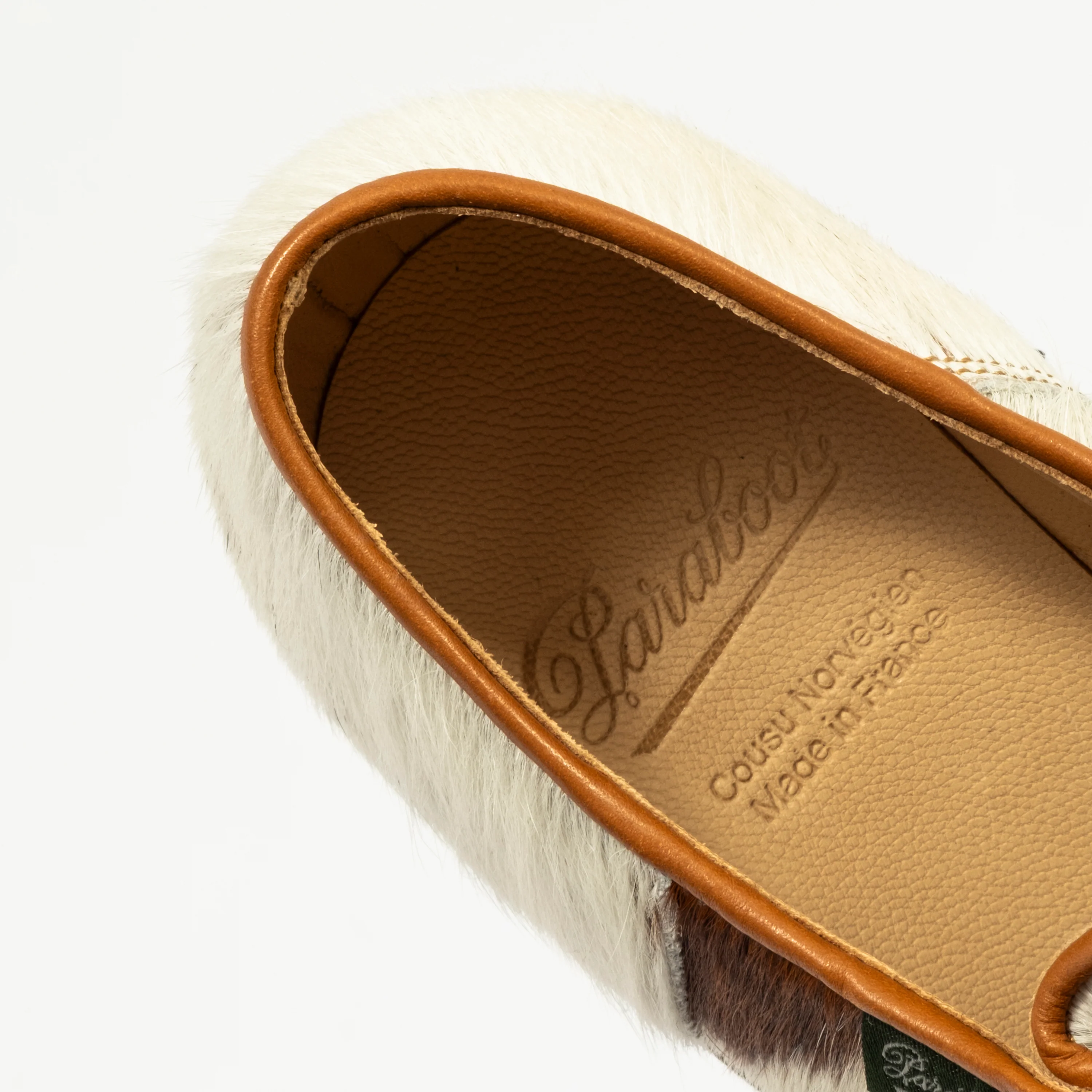 [PARABOOT] WOMEN MICHAEL/GRIFF MARRON-POILS VACHE - Image 6