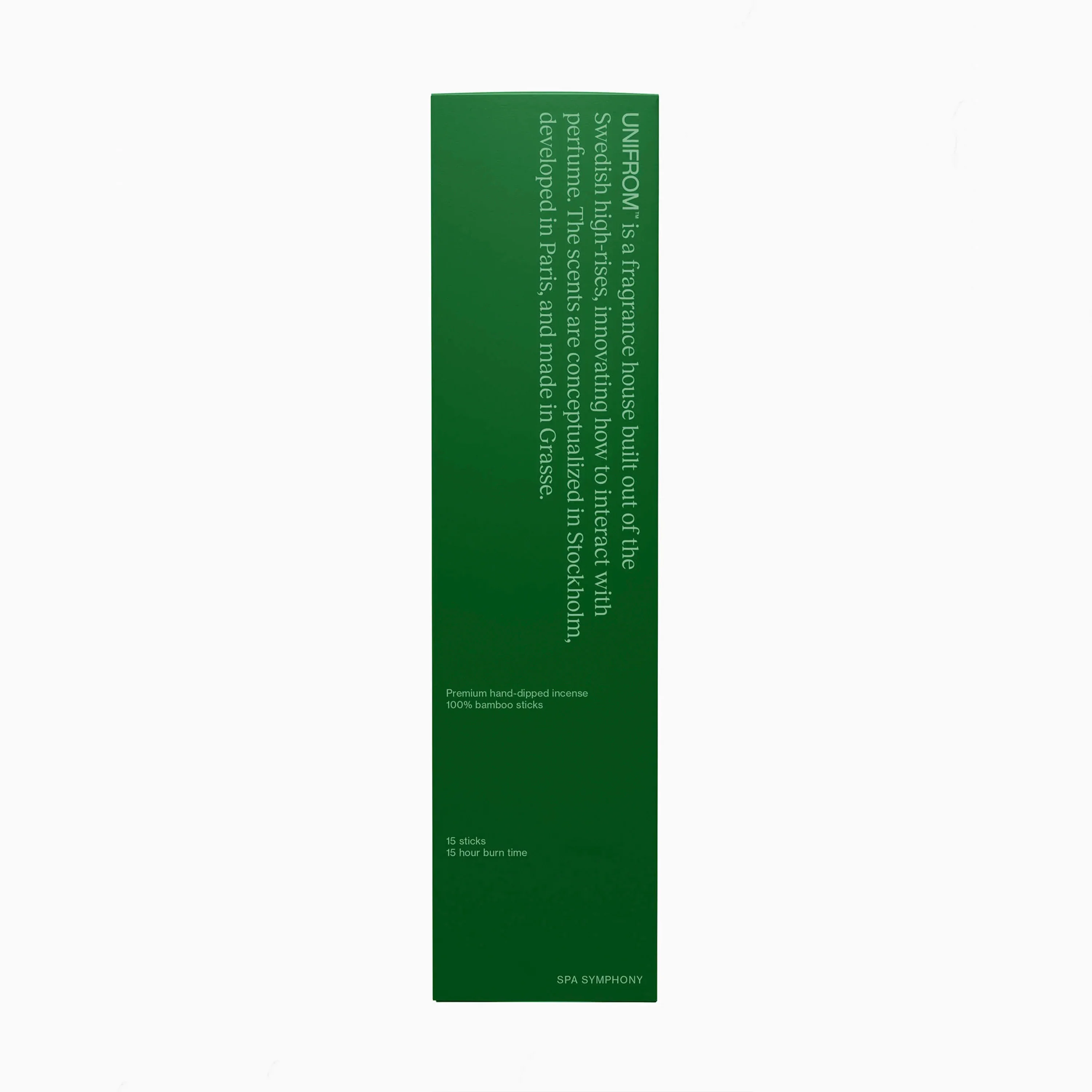 [UNIFROM] SPA SPYMPHONY INCENSE